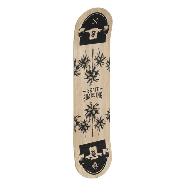 Decor de perete skateboard DEVEN, 80 x 20 cm
