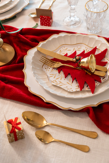 Decor de Craciun cu tematica cadou, 2 buc.