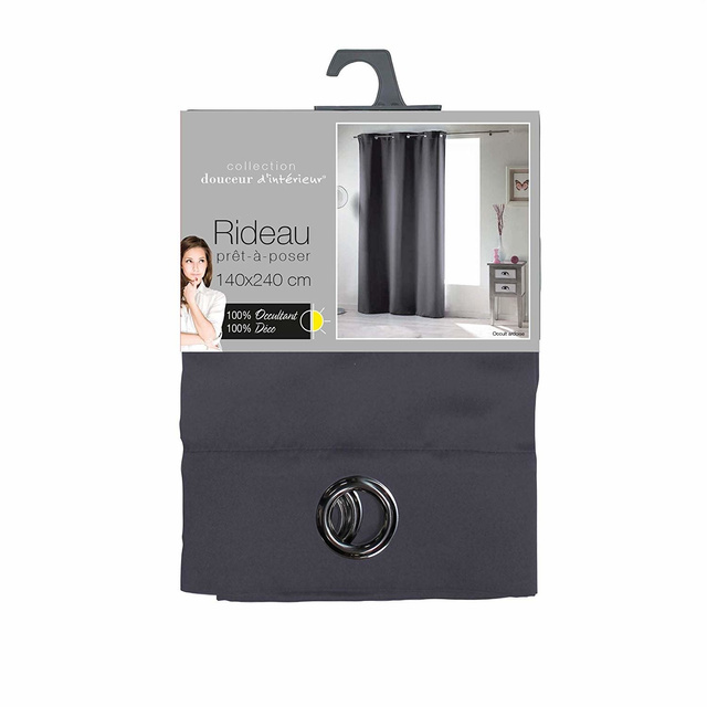 Perdea opaca SLATE, 135 x 240 cm