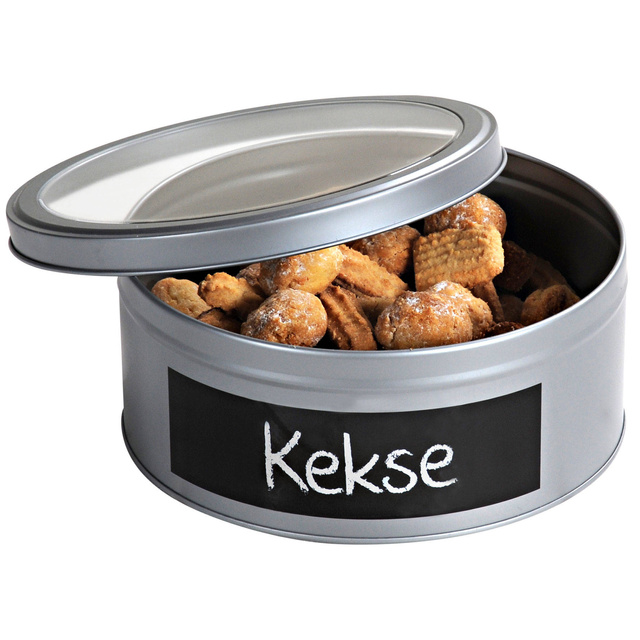 Cutie de biscuiti, Ø 20 cm, capac cu fereastra de vizualizare, KESPER