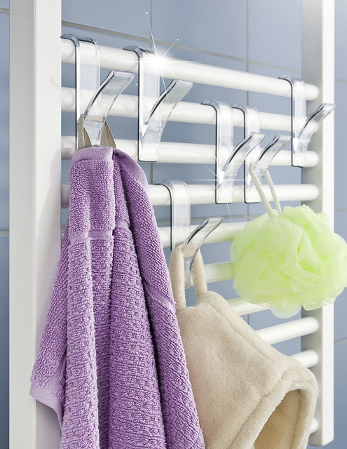 Umerase cu fixare pe calorifer, transparent, 2 bucăți