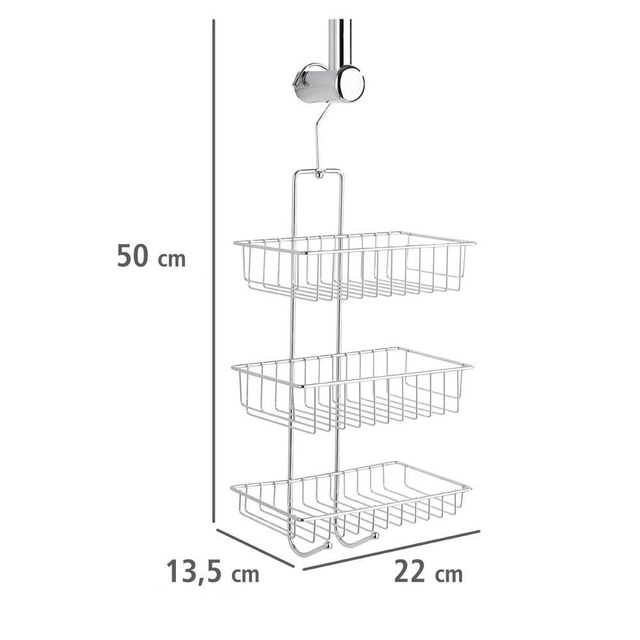 Raft de baie pentru duș NIVALA, 3 niveluri, WENKO