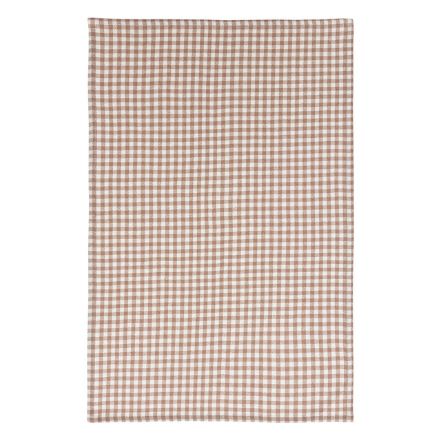 Lavete bucatarie din bumbac FLORAL, carouri, 3 bucati