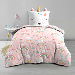 Lenjerie de pat copii 140 x 200 cm ETOILINE, 100% bumbac