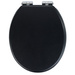 Capac WC CUERO, MDF, Negru, WENKO