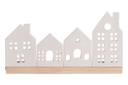 Lanterna din portelan in forma de far, 27 cm