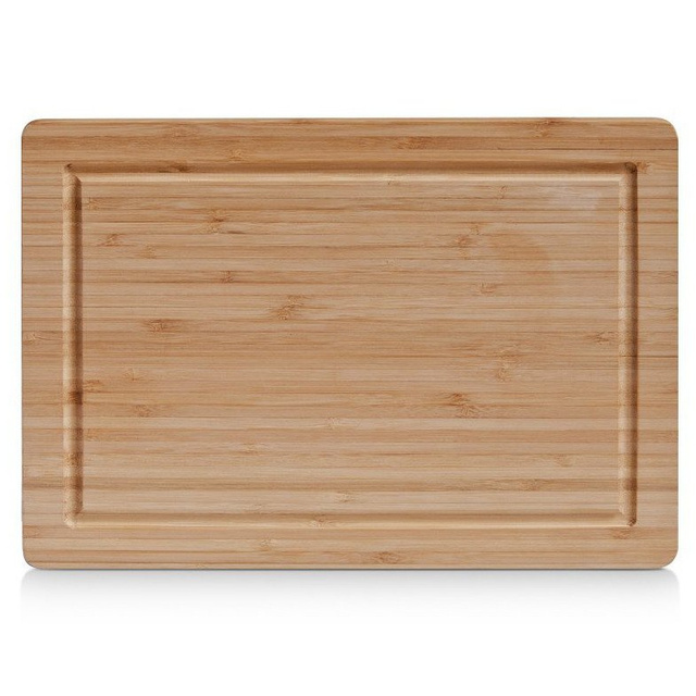 Tocator din bambus, Maro, 32x22x2 cm, Zeller