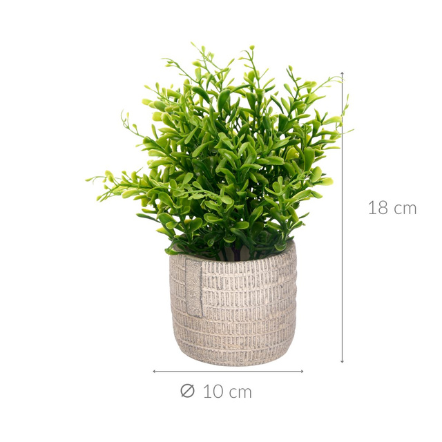 Suculent artificial în ghiveci FEGREE, Ø 10 cm