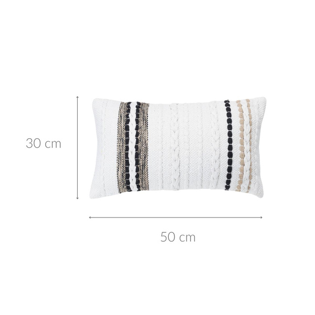 Perna decorativa dreptunghiulara 50 x 30 cm, STRIPE