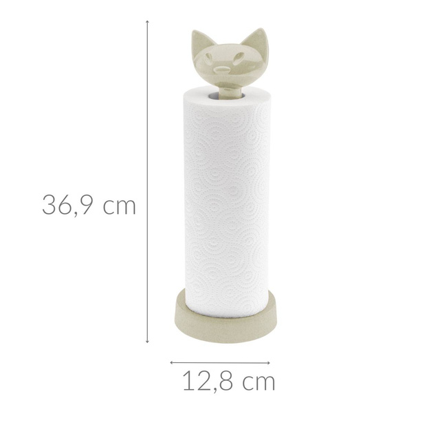 Suport pentru prosoape de bucătărie MIAOU, KOZIOL, nisip de deșert natural