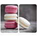 Plăci de protecție din sticlă MACARONS pentru aragaz – 2 bucăți, WENKO, macarons