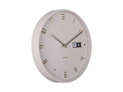 Ceas de perete DATA FLIP, Ø 30 cm