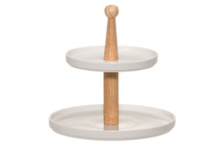 Platoara ceramica pe trei niveluri, Ø 28 cm