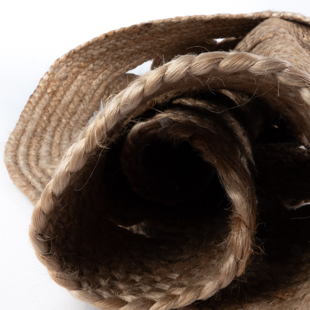 Covor din iuta,150 cm, cu model