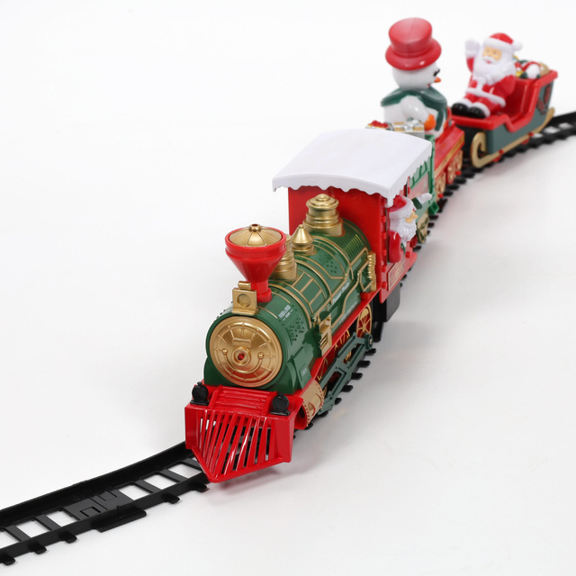 Trenuleț de Crăciun sub brad, 698 cm, 39 de elemente