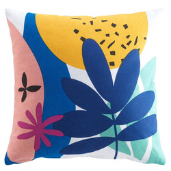 Perna decorativa din bumbac cu imprimeu PAPAYA, 45 x 45 cm