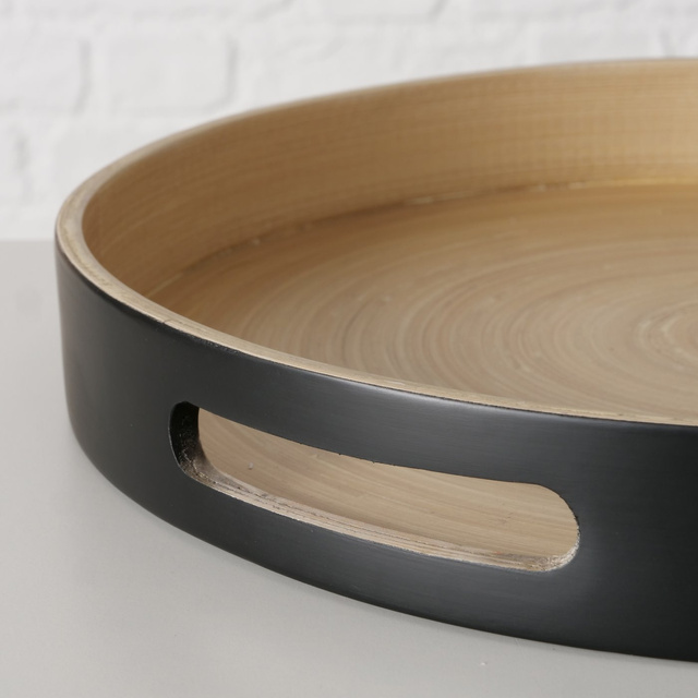 Tavă BAMBO cu mânere, Ø 35,5 cm