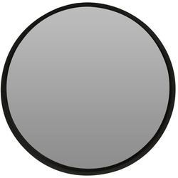 Oglinda rotunda, Minimal, 50 cm, negru
