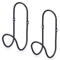 Suport pentru prosoape, 2 buc, 7 x 6 x 15,5 cm