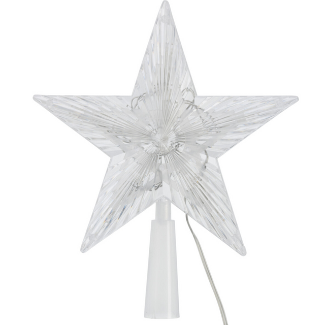 Vârf de brad LED, 21 cm