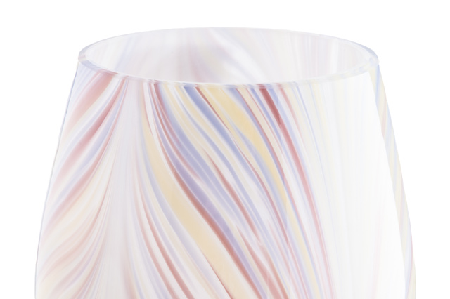 Vază din sticlă cu model TUULI, 14,5 cm