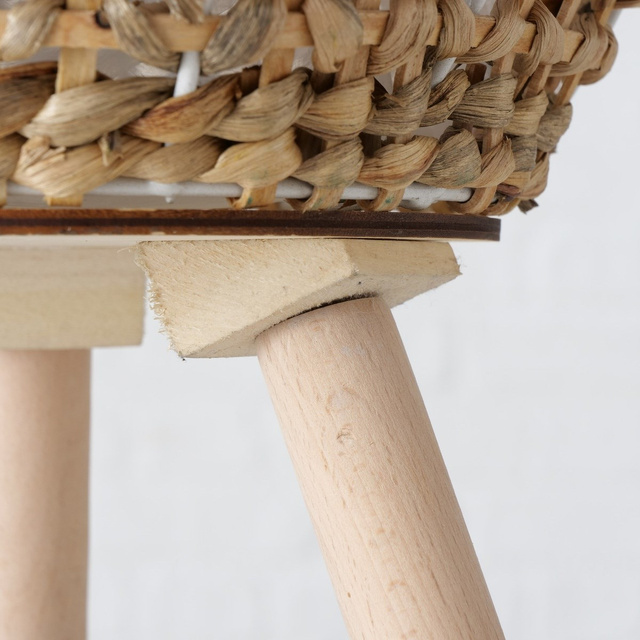 Ghiveci Livela, set 2 bucati, picioare din lemn