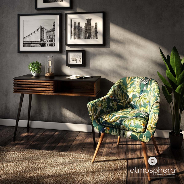 Covor dreptunghiular din iută, 120 x 170 cm