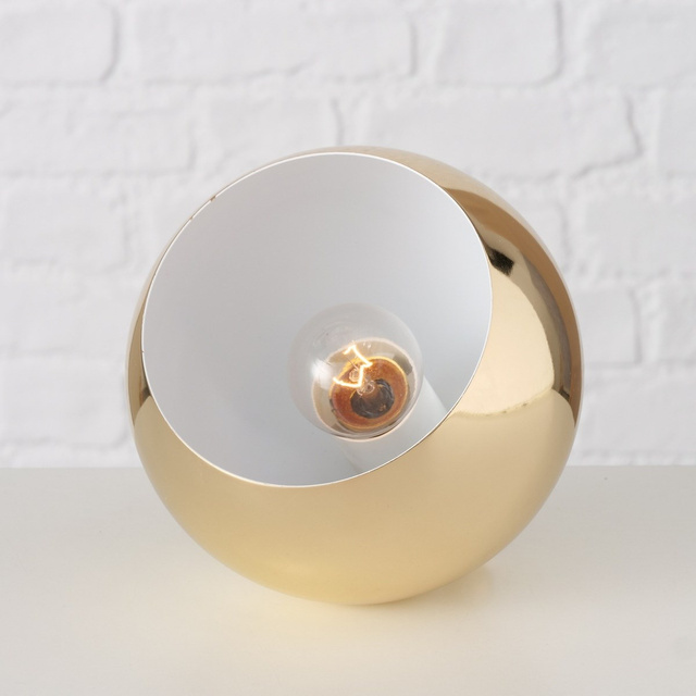 Lampă de masă Missy, Ø 15 cm, auriu