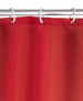 Cortină de duș, textilă, 180x200 cm, WENKO, roșie