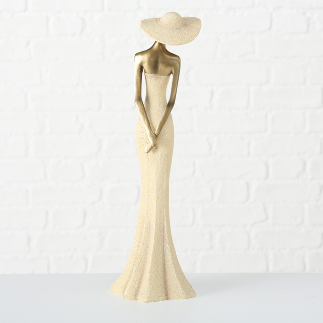 Figurina decorativa femeie, Smilla, 50 cm