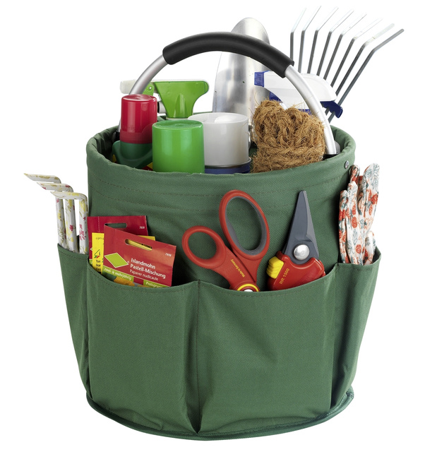 Cutie de scule universala CADDY pentru grădină, verde