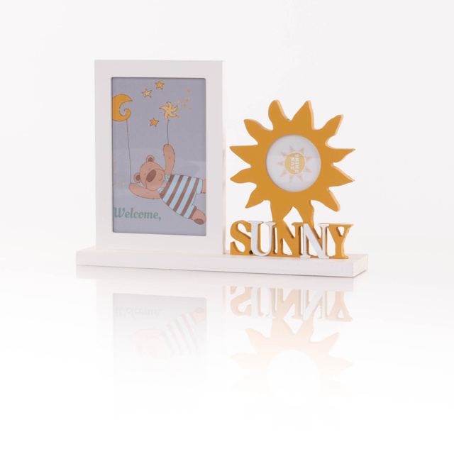 Rama in picioare cu decor, 25,5 x 5 x 18,5 cm