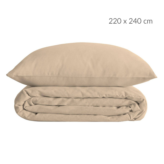 Set de cearșafuri solide din bumbac Percale lime 240 x 220 cm