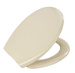 Capacul de toaletă OTTANA BEIGE - Duroplast, cu cădere lentă, WENKO, bej