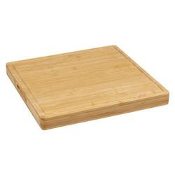 Tocator din bambus, patrat, 37 x 37 x 3,5 cm