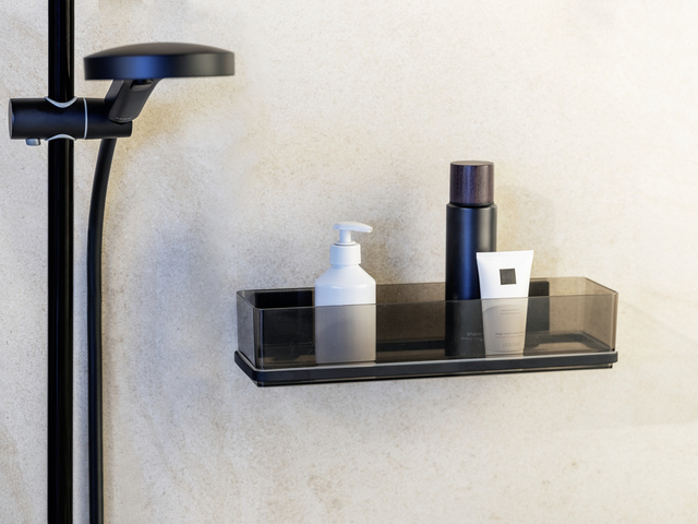 Raft baie transparent QUADRO, instalare fara gaurire