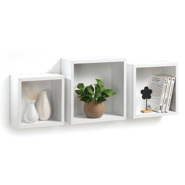 Rafturi cub suspendate, set de 3