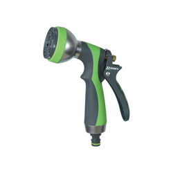 Capat pistol pentru furtun de gradina RIBIMEX, 7 moduri de stropire