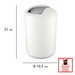 Coș de gunoi BRASIL, 6,5 l, WENKO, alb