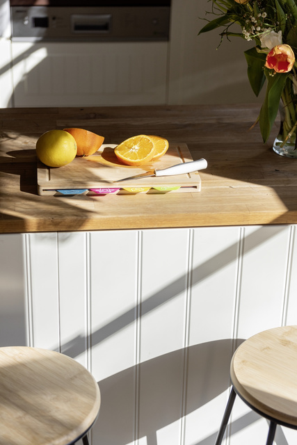 Set tocatoare BELLA, 4 blaturi pentru pește / carne / carne de vită / legume, Wenko