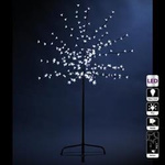 Arbori de Crăciun cu iluminare pe un suport metalic, 200 LED -uri, 150 cm