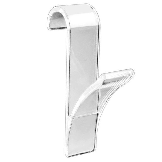 Cârlige - suporturi pentru radiator cu țevi pentru baie, 6 bucăți în set, WENKO, transparent