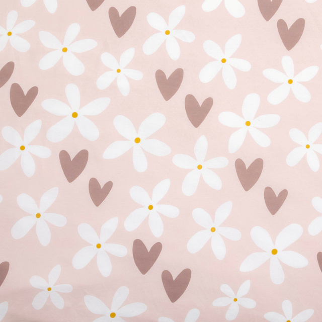 Lenjerie pentru copii 140 x 200 cm BILLIE, inimă