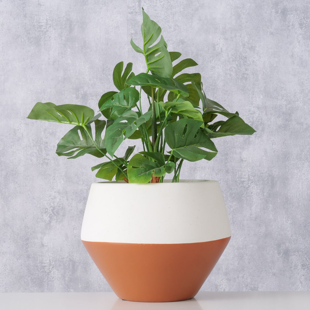 Husa pentru ghiveci MARLIS bicolor, Ø 25,5 cm