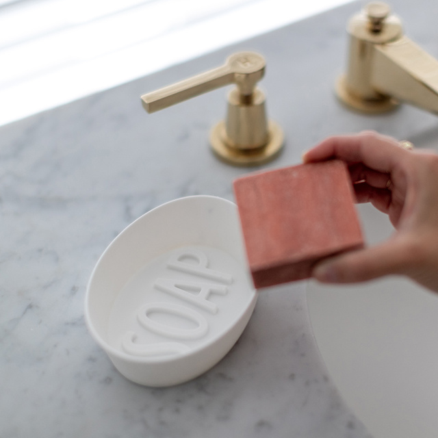 Sapuniera din plastic reciclat, SOAP, KOZIOL