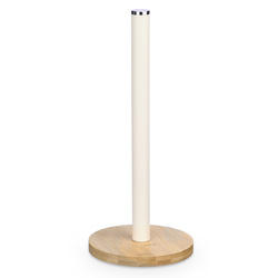 Suport pentru prosoape de hârtie cu bază din bambus, 34 cm