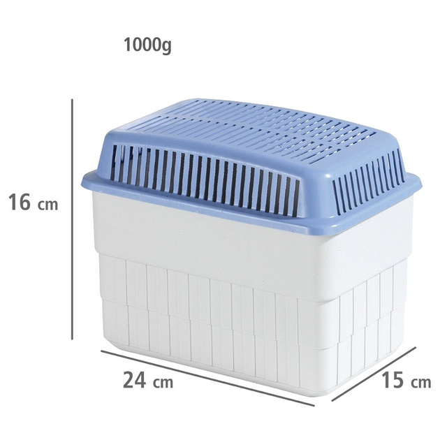 Absorbant de umiditate, dezumidificator de aer + cartuș 1 kg, WENKO