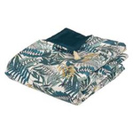 Traversa de pat TROPIC, motiv frunze, 80 x 180 cm