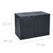 Lada de gradina, 75 x 44 x 53 cm