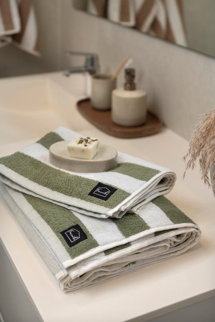 Prosop de mâini cu dungi HANKO, 50 x 70 cm